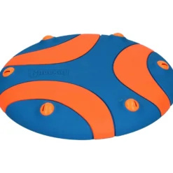 Chuckit Whistle Flight Oranje/Blauw