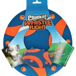 Chuckit Whistle Flight Oranje/Blauw