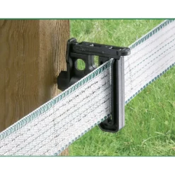 Clip Insulator Maxi Tape/Rope 6mm Screw 30 Stuks