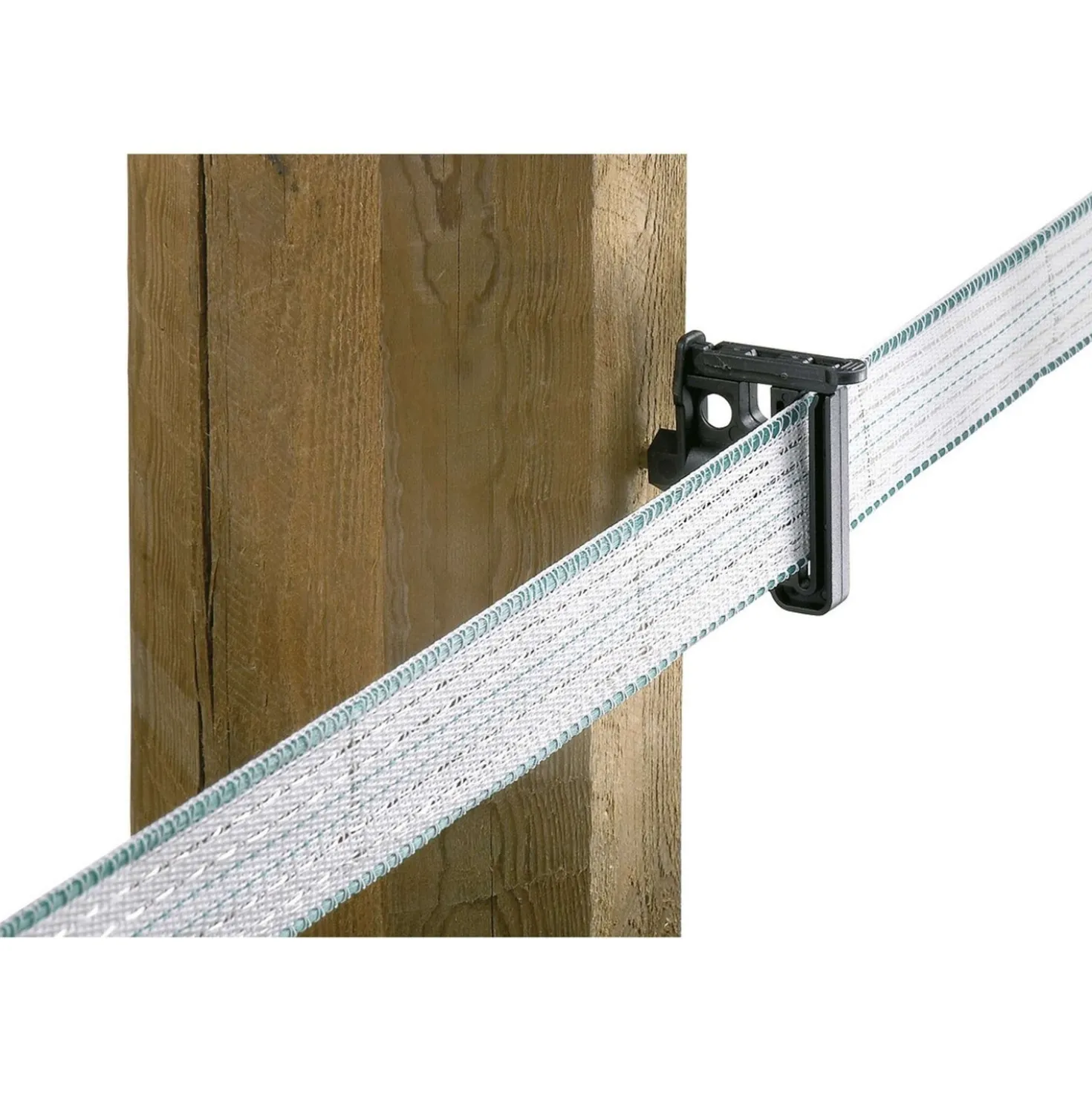 Clip Insulator Maxi Tape/Rope 6mm Screw 30 Stuks