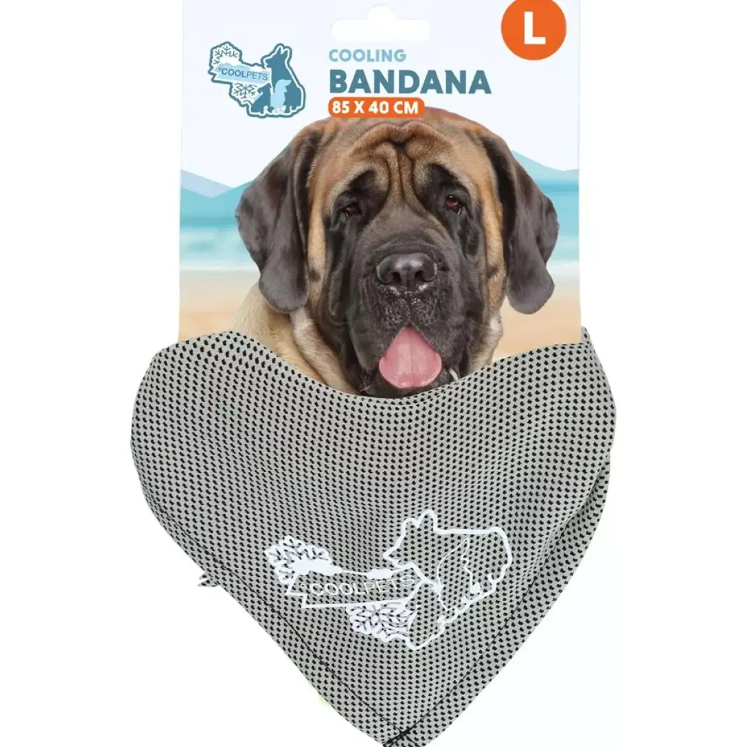 CoolPets Bandana Cooling Beige