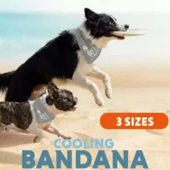 CoolPets Bandana Cooling Beige