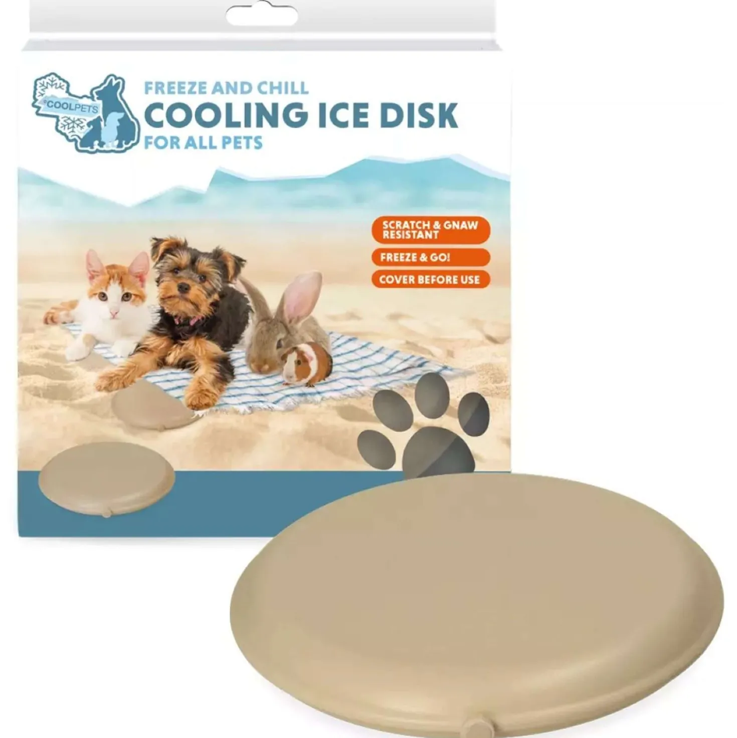 CoolPets Cooling Disc Beige