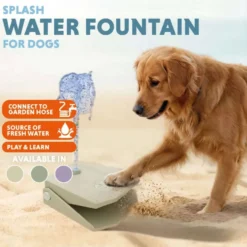 CoolPets Fontein Splash Aqua Olijfgroen