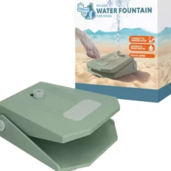 CoolPets Fontein Splash Aqua Olijfgroen