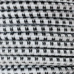 Corral Elastische Schrikkoord Zwart/Wit