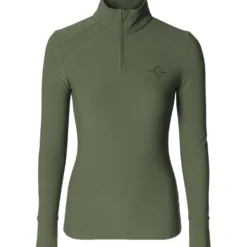 Covalliero Active Shirt AW26 Forest Green