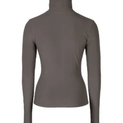 Covalliero Active Shirt Turtleneck AW26 Milky Chocolate