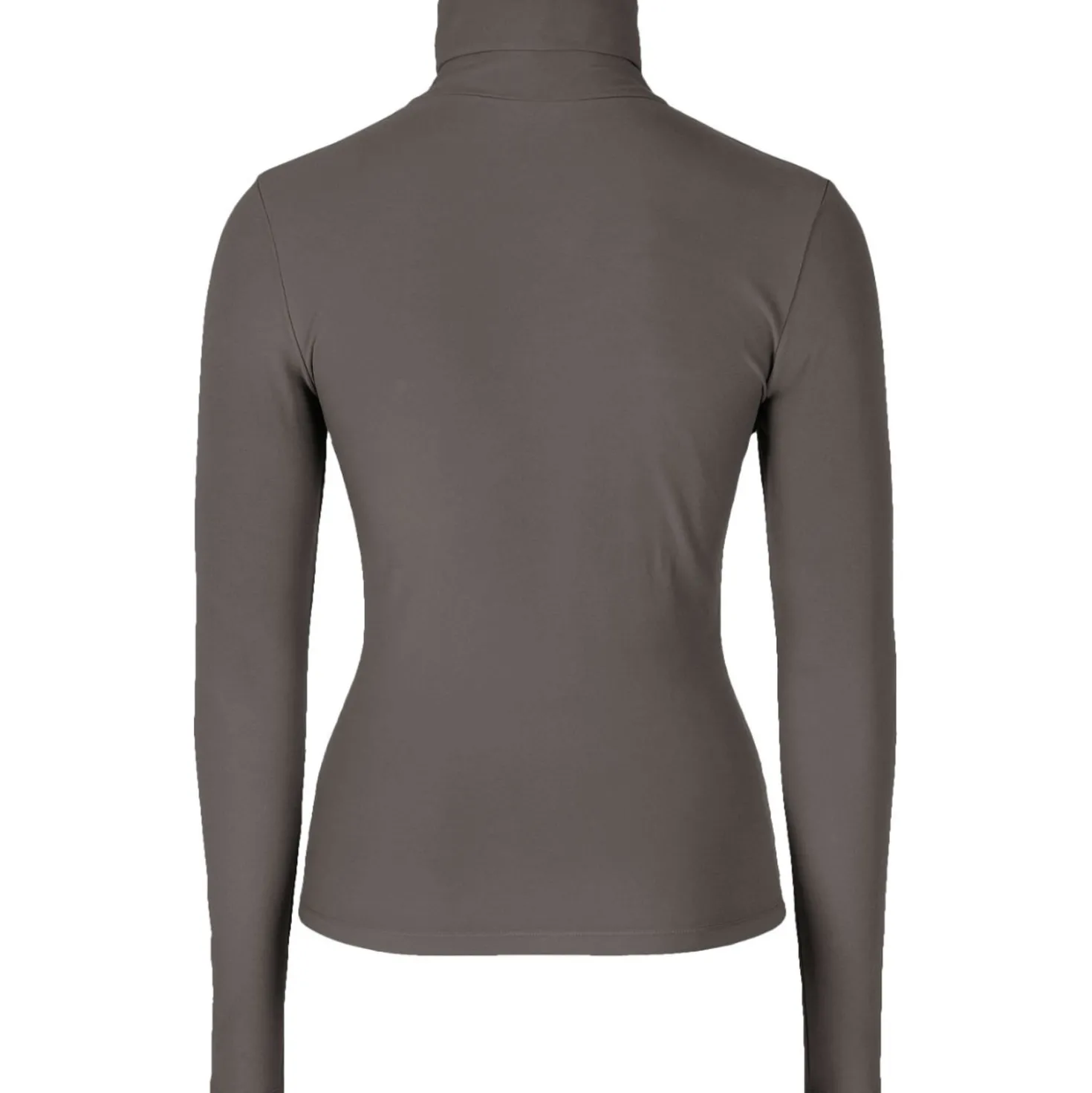 Covalliero Active Shirt Turtleneck AW26 Milky Chocolate