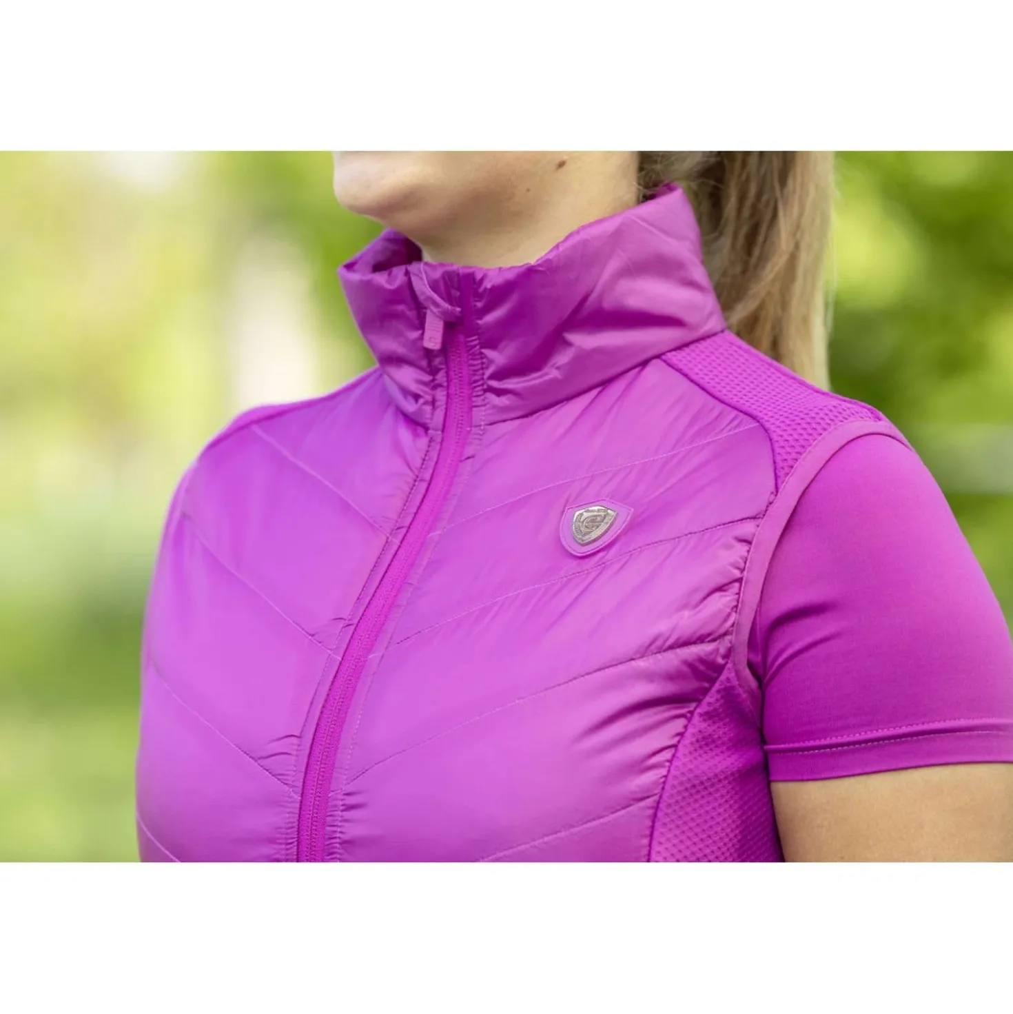 Covalliero Bodywarmer SS26 Dames Light Berry