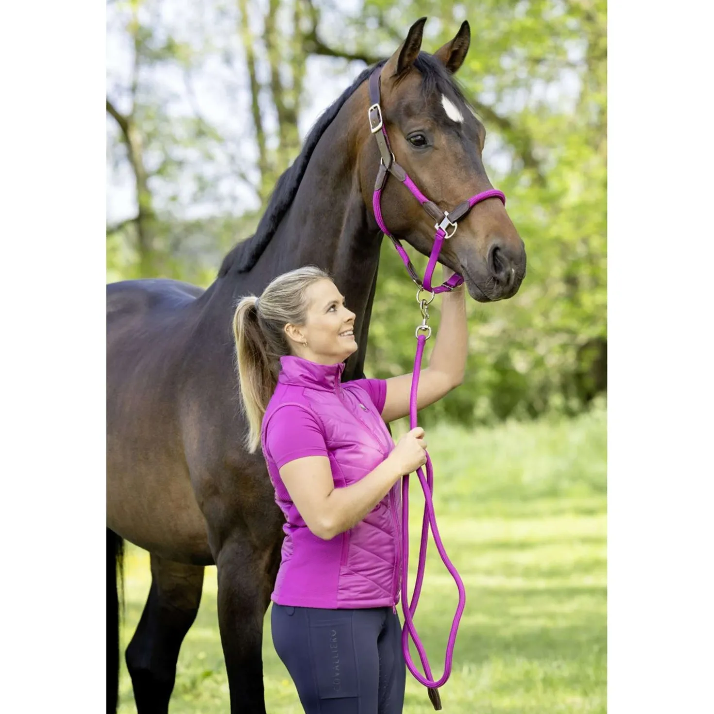 Covalliero Bodywarmer SS26 Dames Light Berry