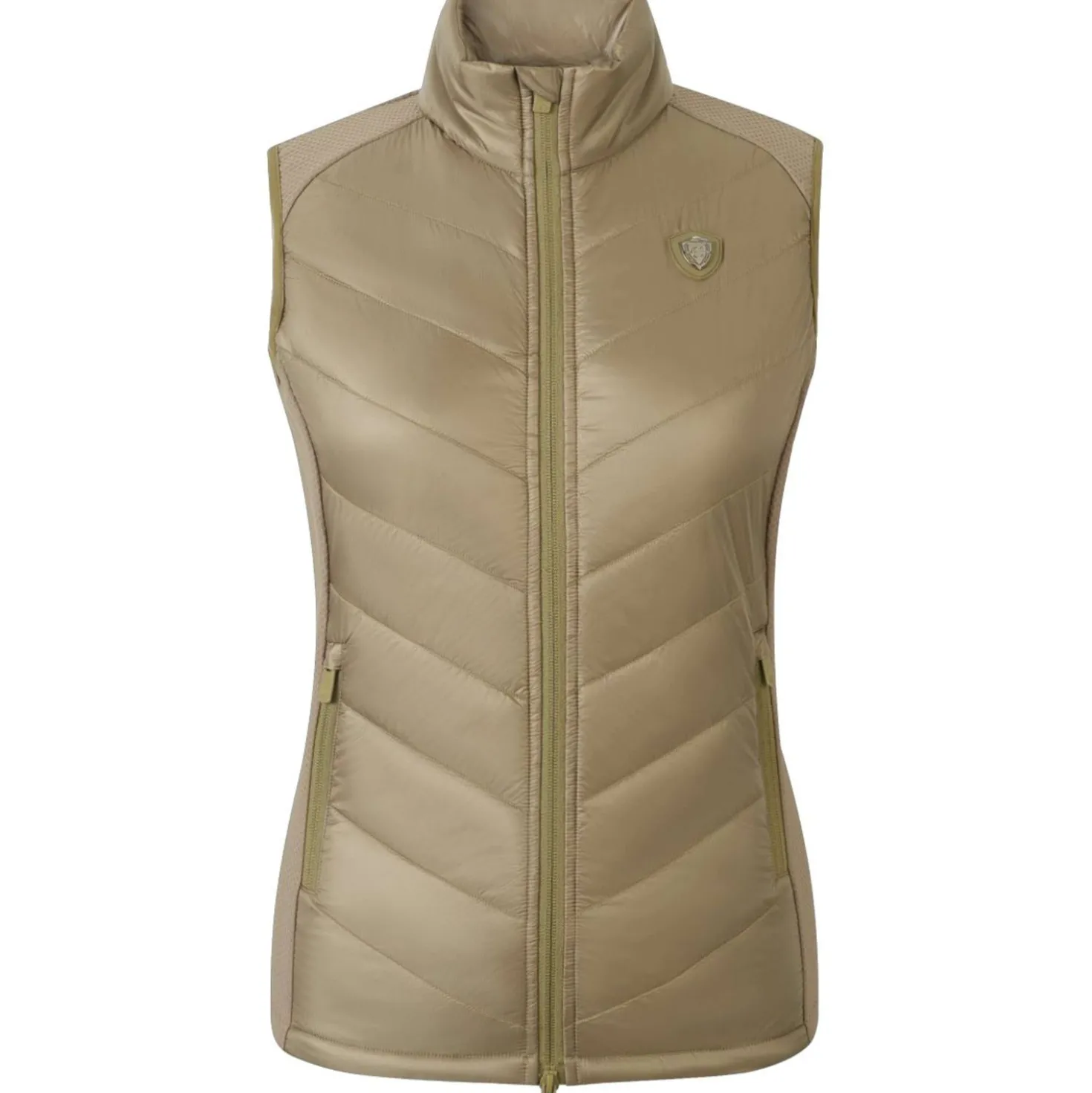 Covalliero Bodywarmer SS26 Dames Walnoot