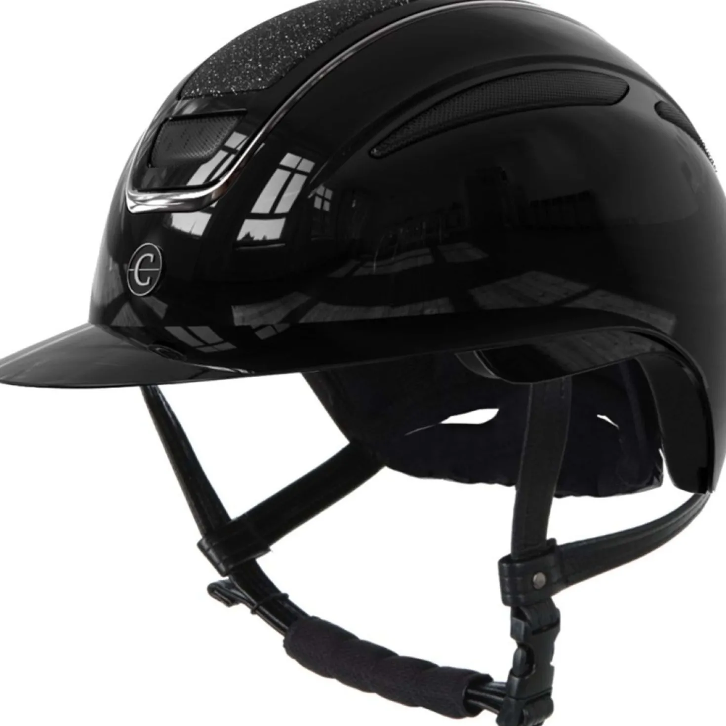 Covalliero Cap Elite Polo Lak Zwart