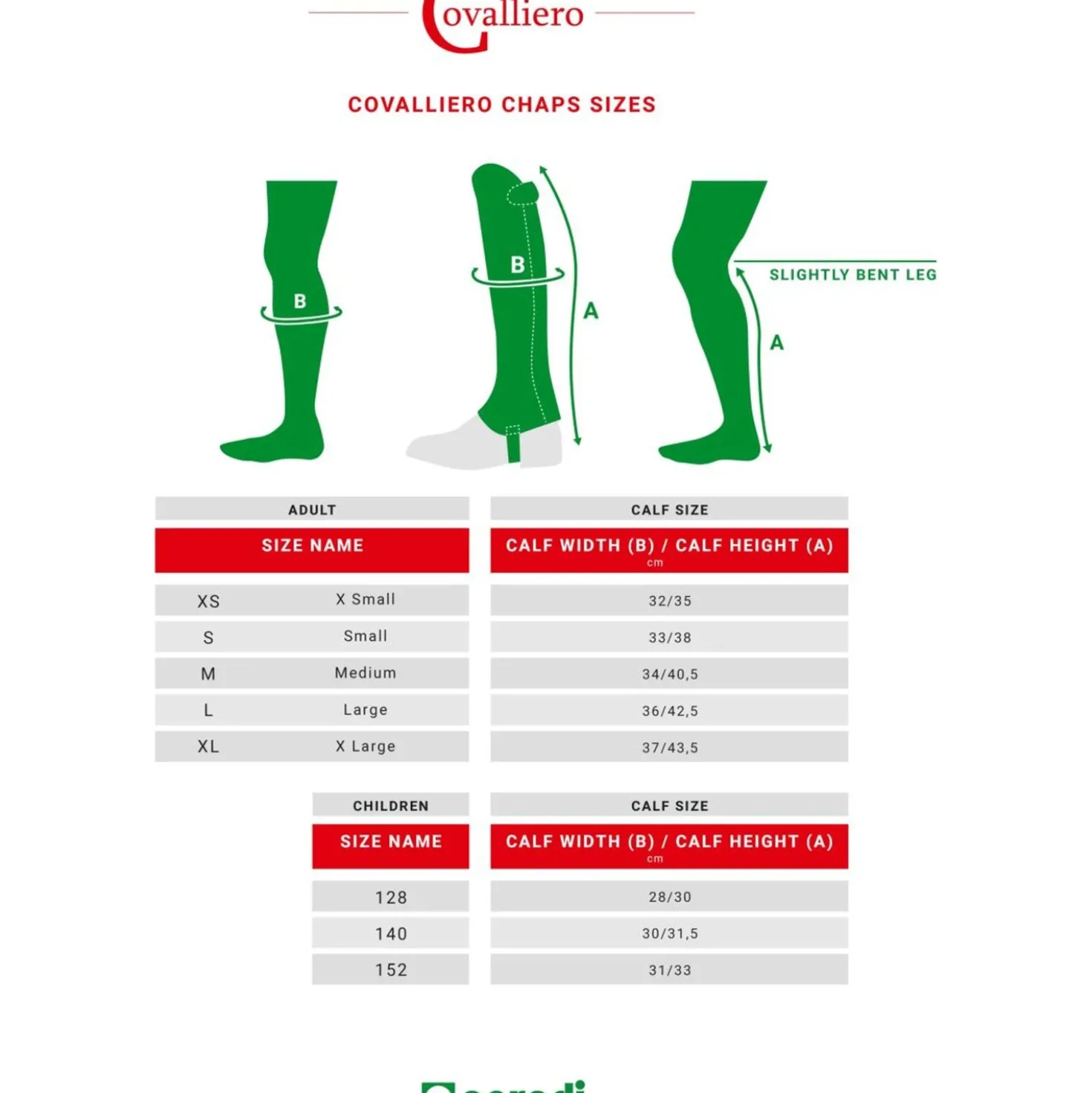 Covalliero Chaps Classic Stretch Zwart