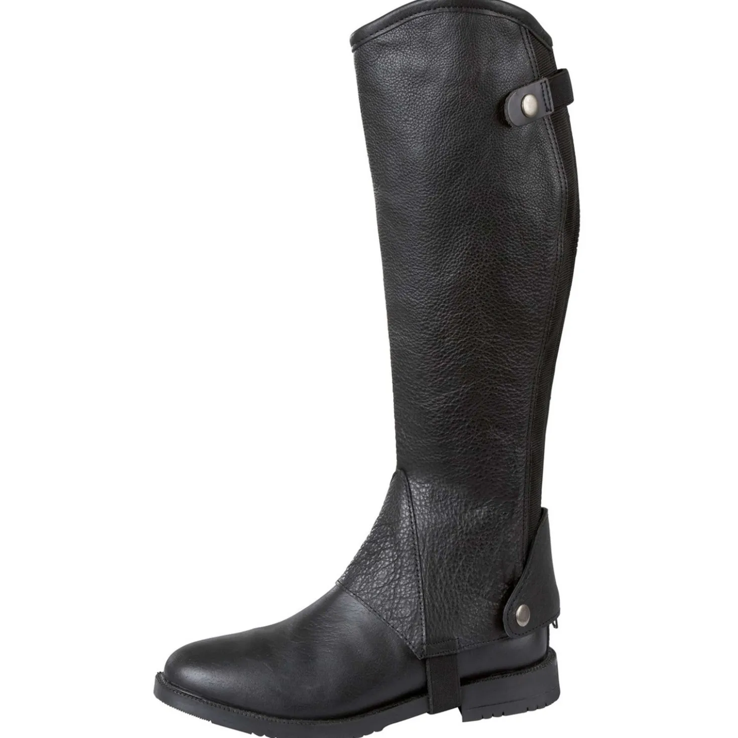 Covalliero Chaps Elasto Leder Zwart