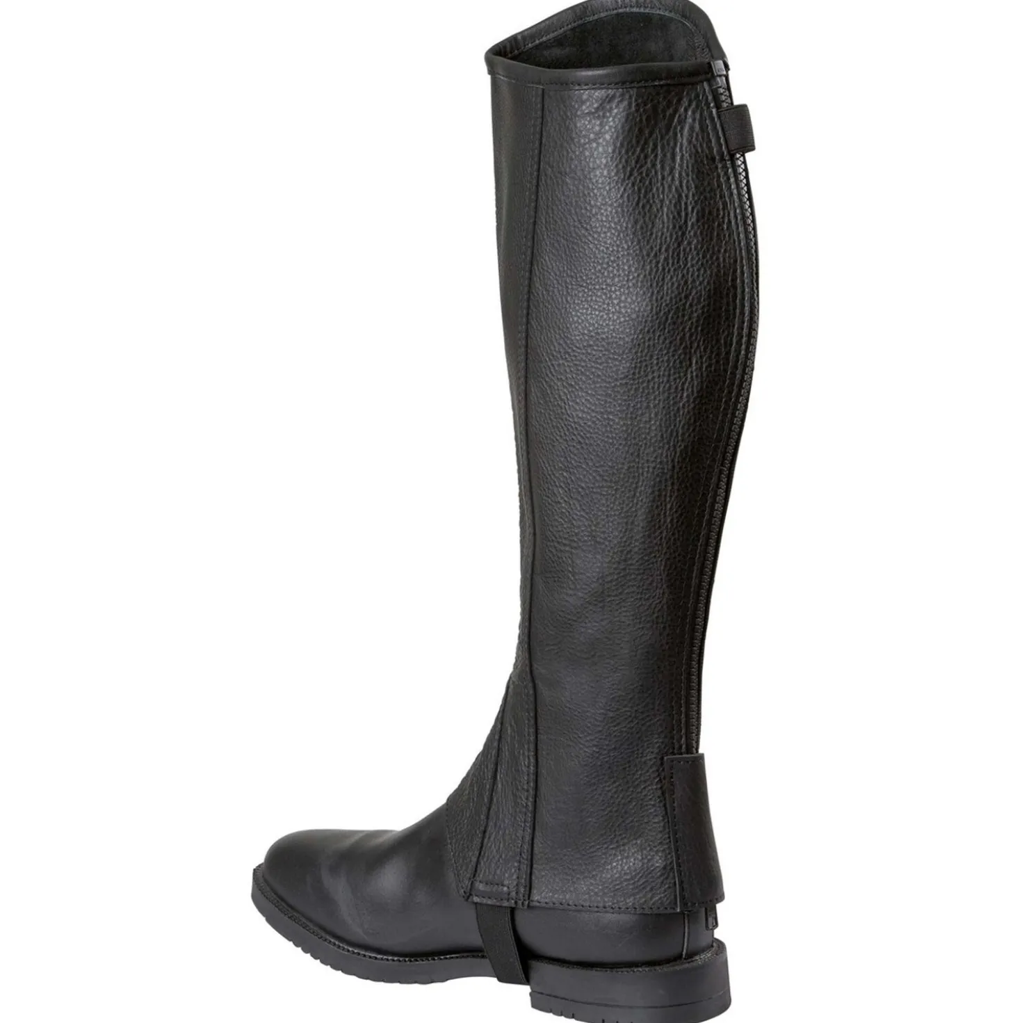 Covalliero Chaps Elasto Leder Zwart