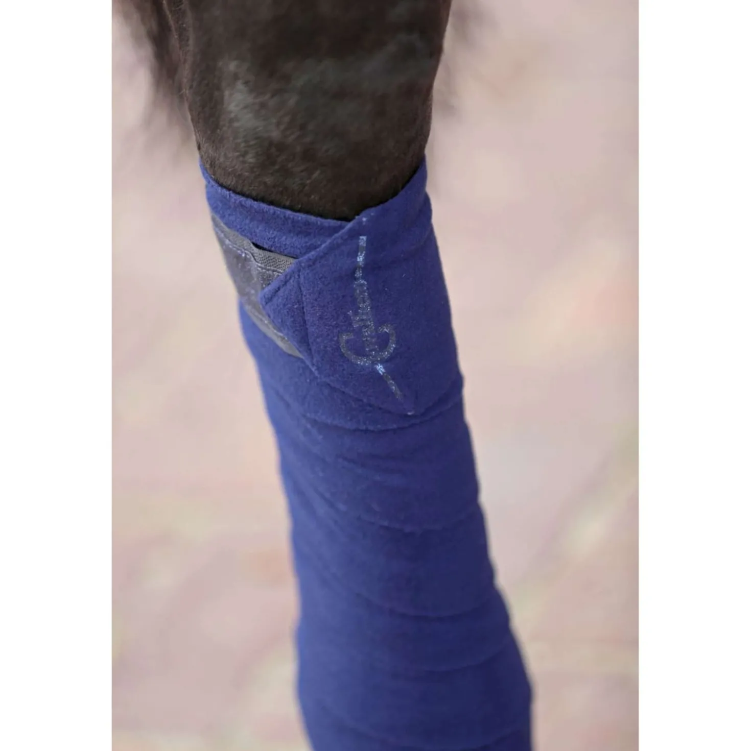 Covalliero Fleece Bandages Empara 4-pack Navy