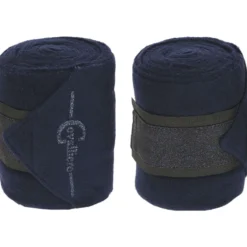 Covalliero Fleece Bandages Empara 4-pack Navy