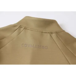 Covalliero Fleecevest SS26 Dames Walnoot