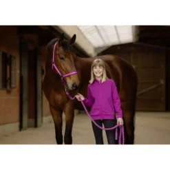 Covalliero Fleecevest SS26 Kinderen Light Berry
