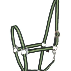 Covalliero Halster Hippo Antraciet/Lemon