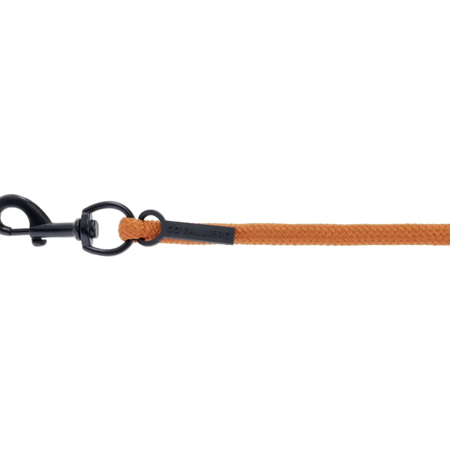 Covalliero Halstertouw AW26 met Musketonhaak Oranje