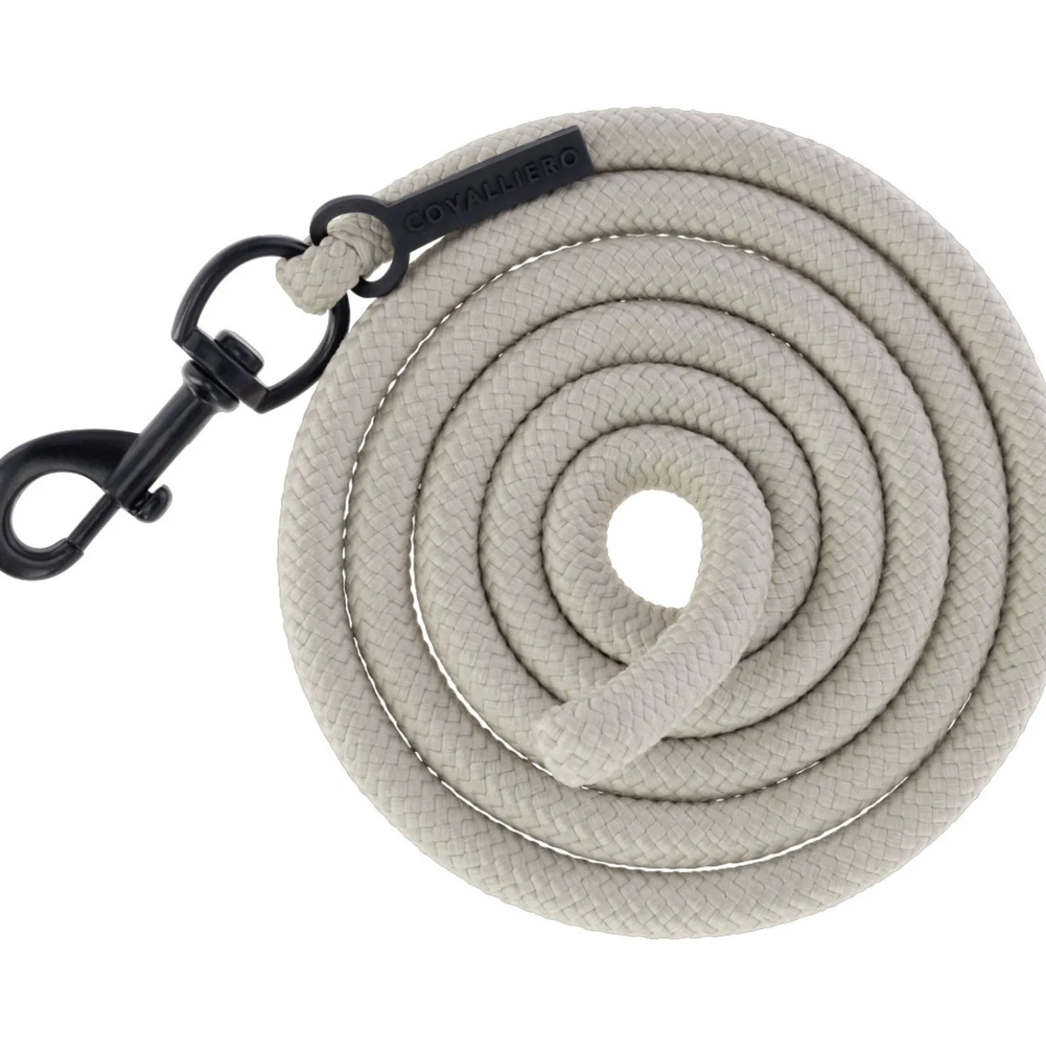 Covalliero Halstertouw AW26 met Musketonhaak Beige