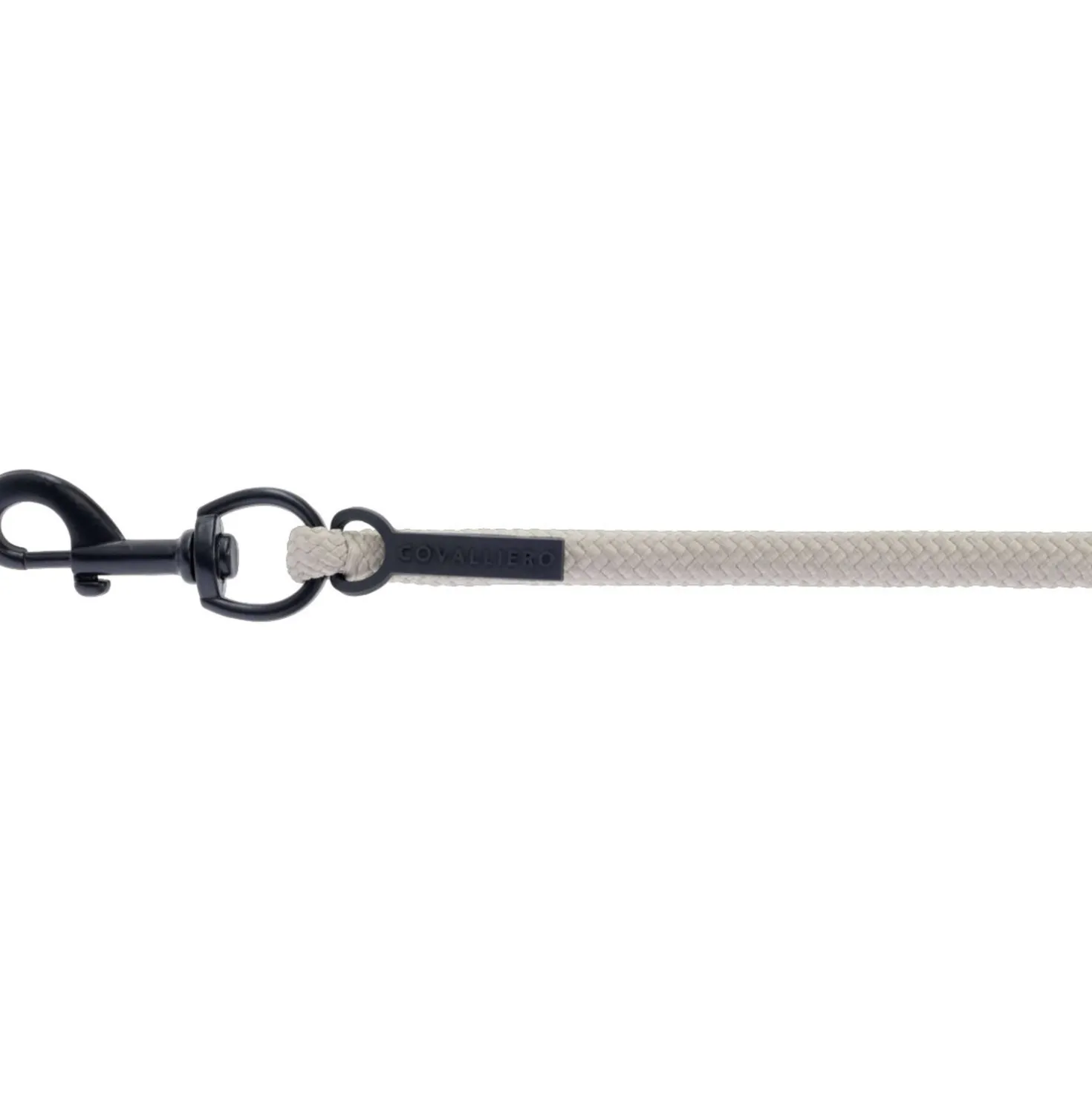 Covalliero Halstertouw AW26 met Musketonhaak Beige