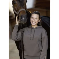Covalliero Hoodie AW26 Milky Chocolate