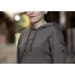 Covalliero Hoodie AW26 Milky Chocolate