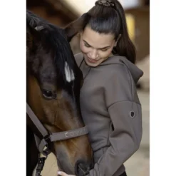 Covalliero Hoodie AW26 Milky Chocolate