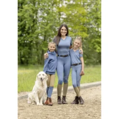 Covalliero Hoodie SS26 Kinderen Smoked Blue