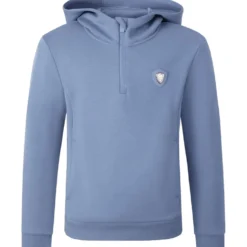 Covalliero Hoodie SS26 Kinderen Smoked Blue