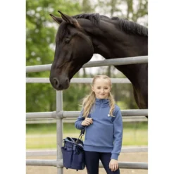 Covalliero Hoodie SS26 Kinderen Smoked Blue