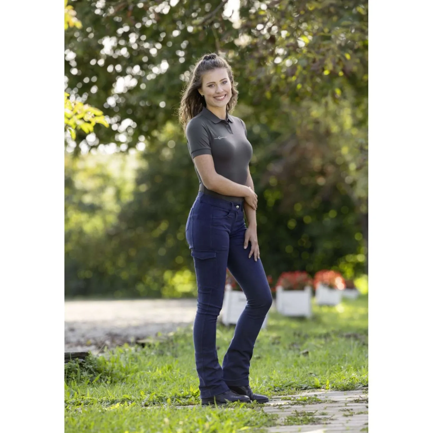 Covalliero Jodhpurrijbroek BasicPlus Navy