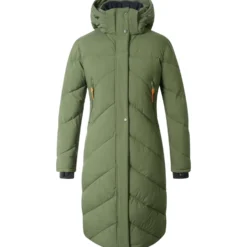 Covalliero Lange Winterjas AW26 Forest Green