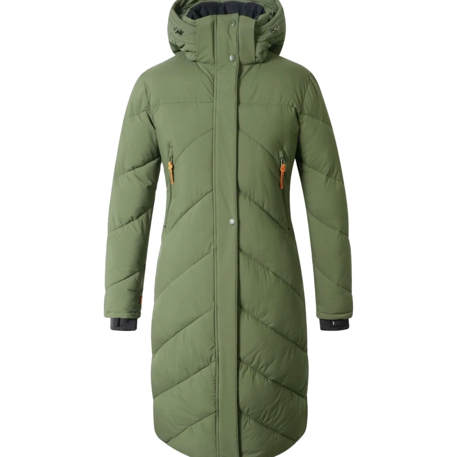 Covalliero Lange Winterjas AW26 Forest Green
