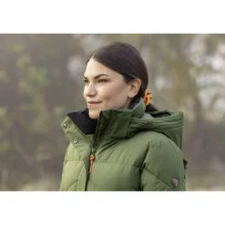 Covalliero Lange Winterjas AW26 Forest Green