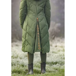Covalliero Lange Winterjas AW26 Forest Green
