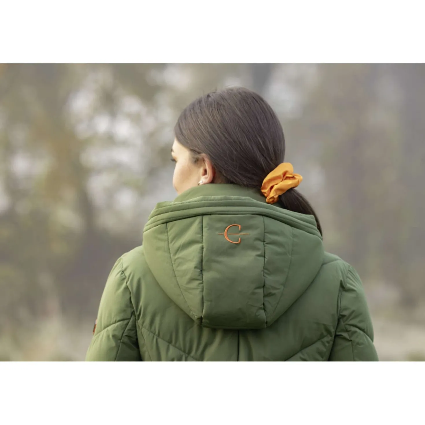 Covalliero Lange Winterjas AW26 Forest Green