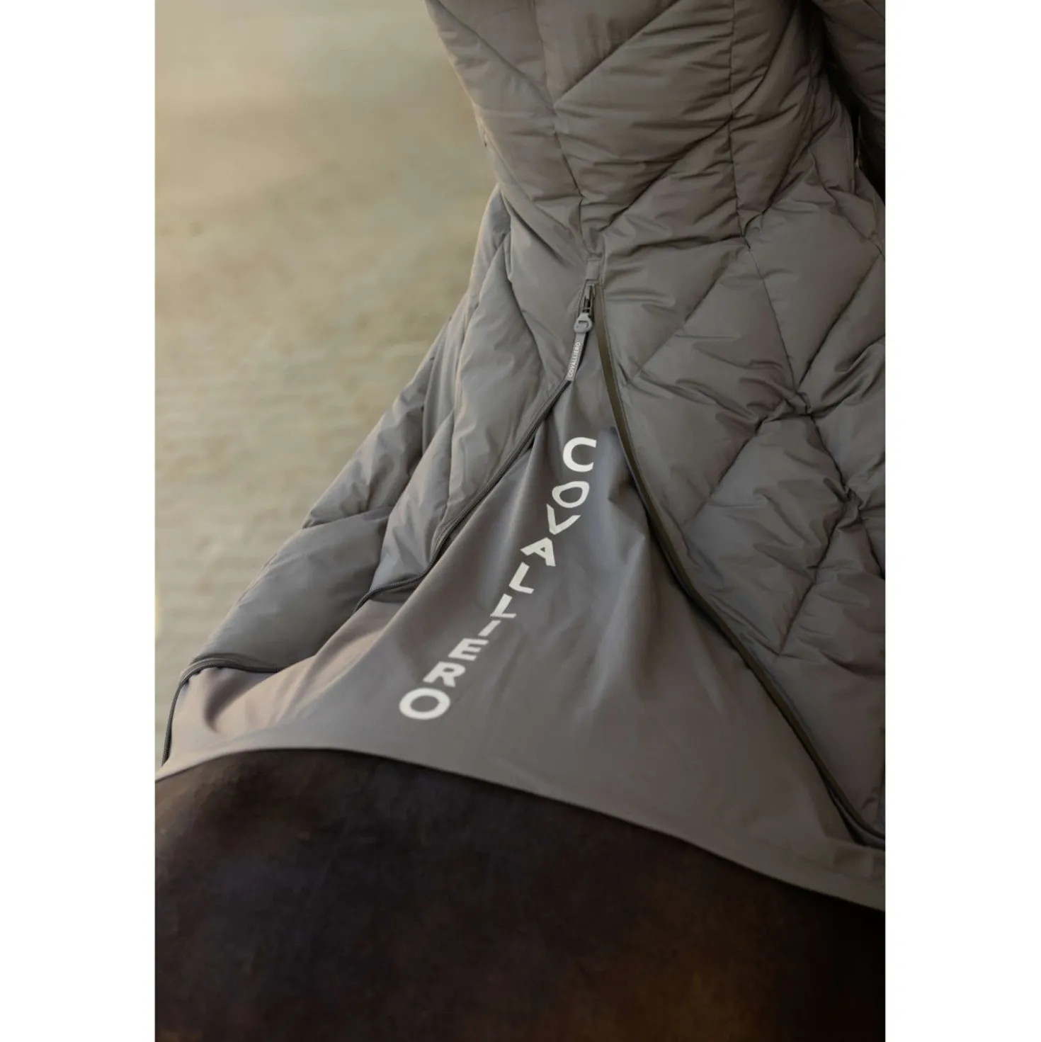 Covalliero Lange Winterjas AW26 Milky Chocolate