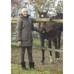 Covalliero Parka AW26 Milky Chocolate