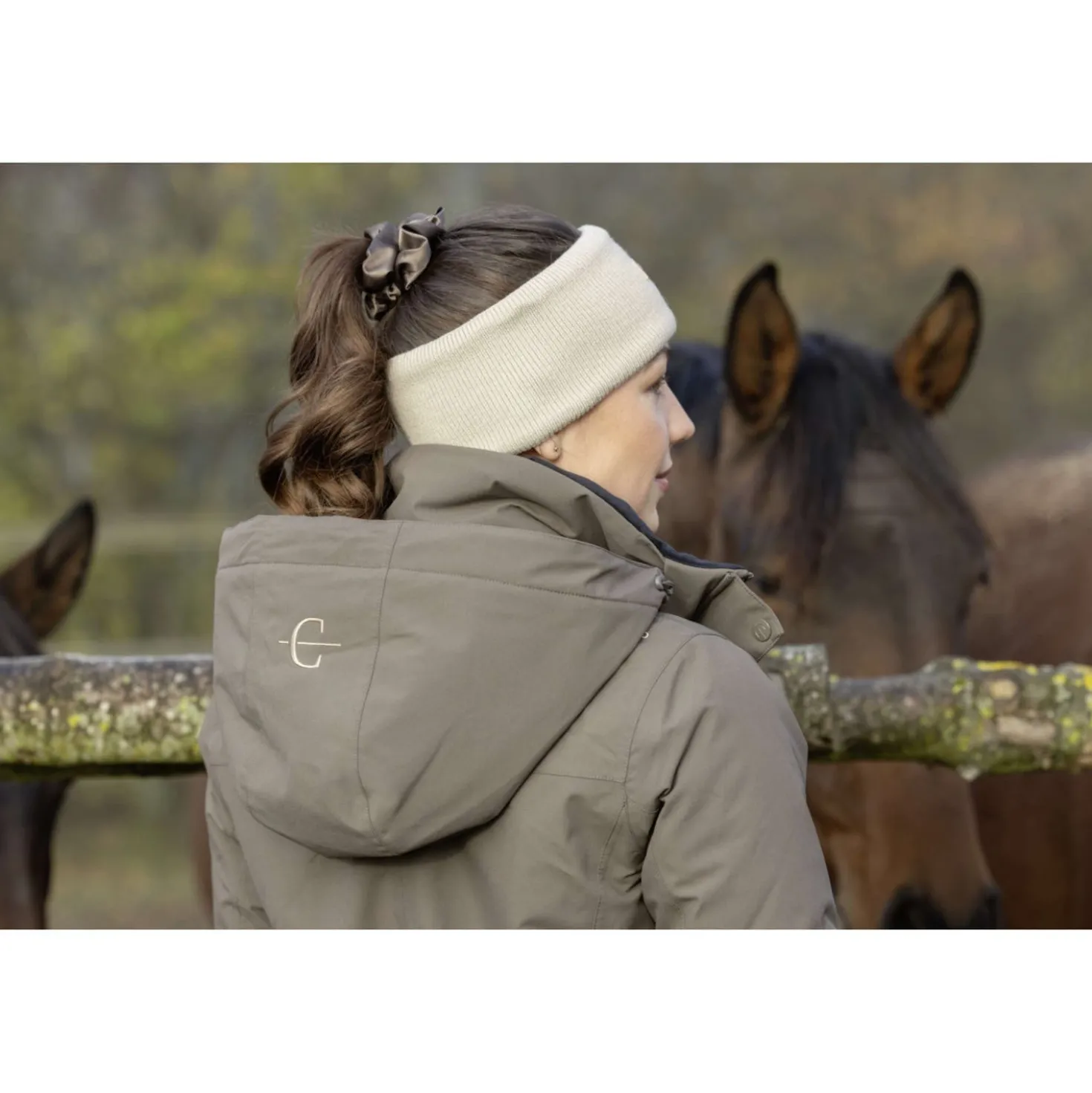 Covalliero Parka AW26 Milky Chocolate