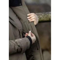 Covalliero Parka AW26 Milky Chocolate
