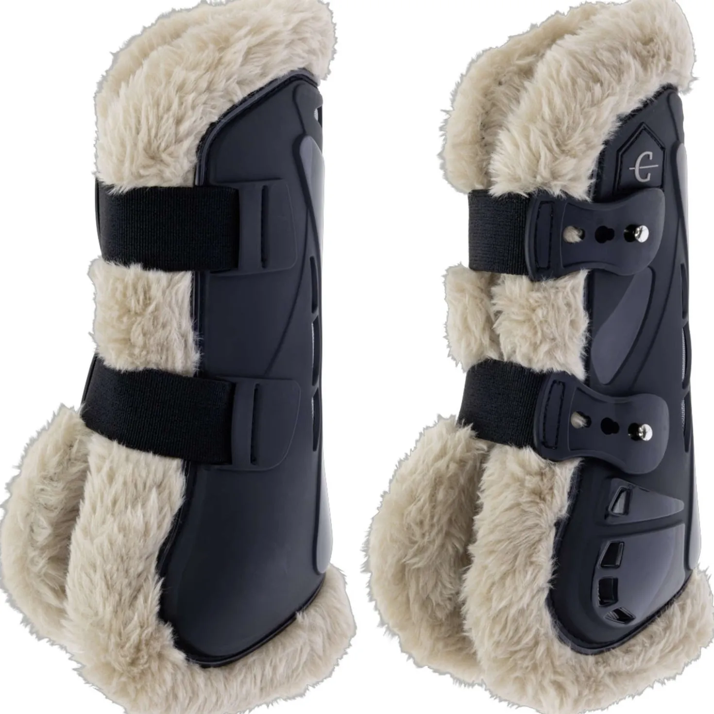 Covalliero Peesbeschermers AW26 Zwart