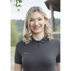 Covalliero Poloshirt Dames Graphite