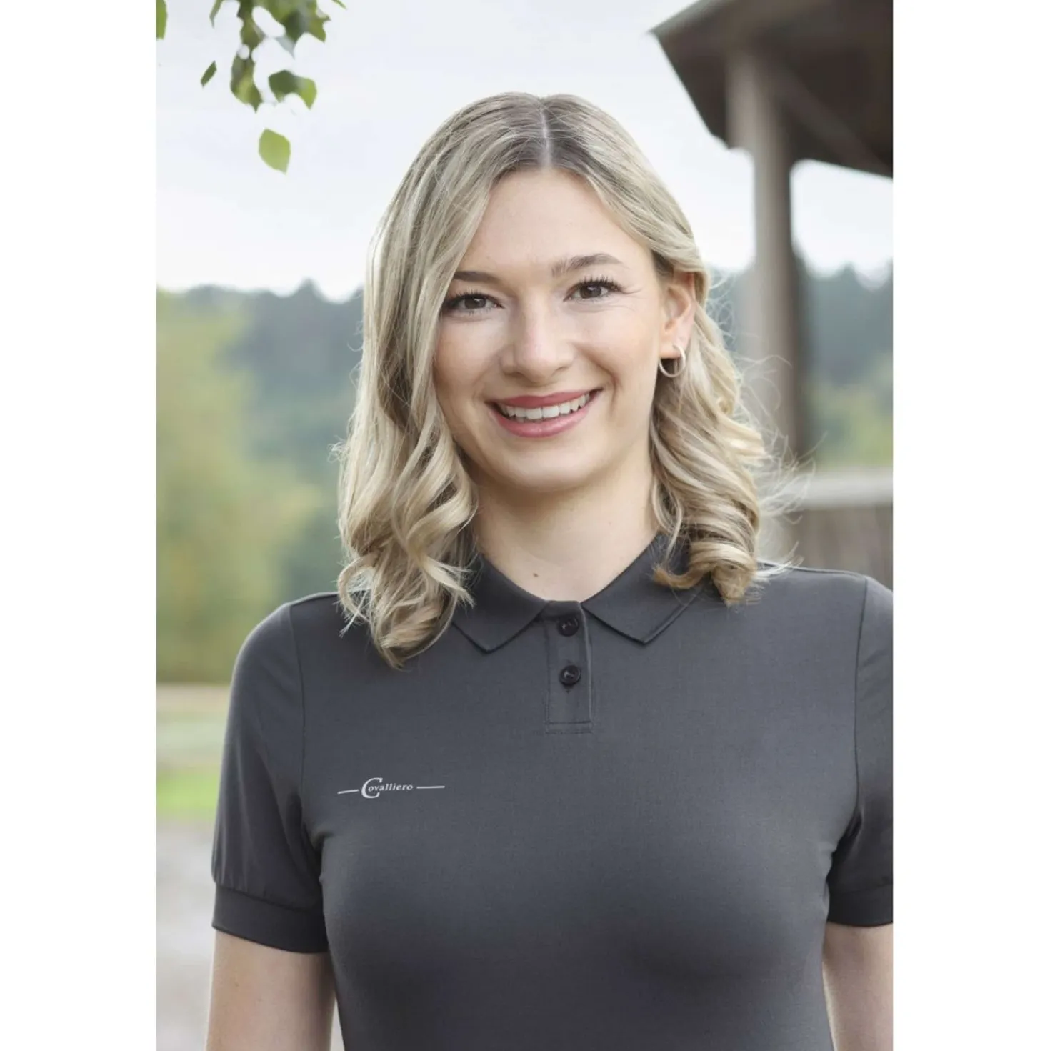 Covalliero Poloshirt Dames Graphite
