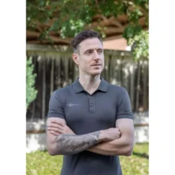 Covalliero Poloshirt Heren Graphite