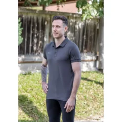 Covalliero Poloshirt Heren Graphite