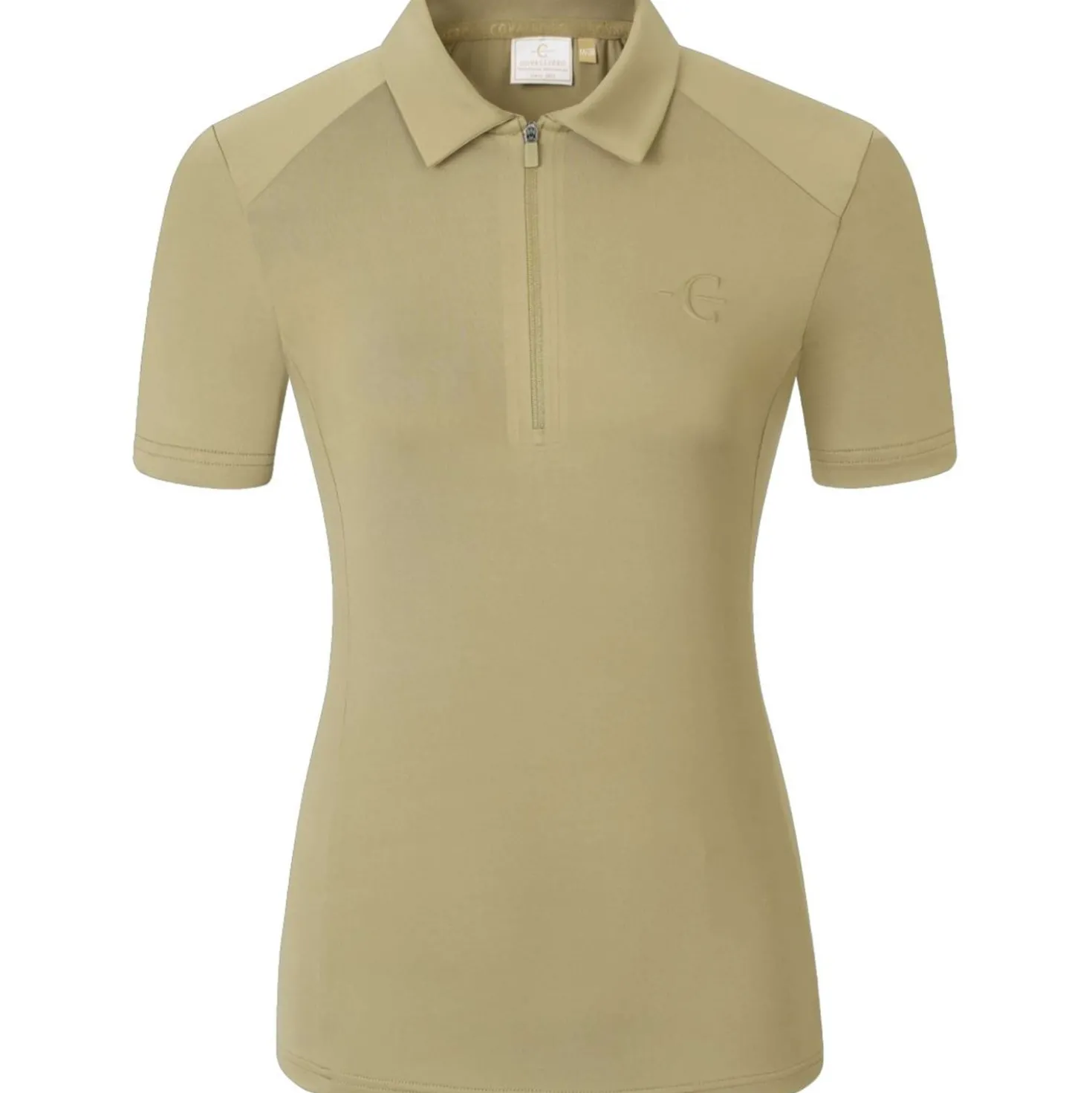 Covalliero Polo SS26 Dames Walnoot